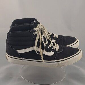 Vans High Top Shoes 751505 Black White Skater Grunge Casual Retro Gamer School
